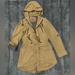 Levi's Women's Cotton Hooded Anorak Jacket